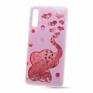 Puzdro Shimmer Design TPU Samsung Galaxy A7 A750 - slon