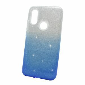 Puzdro Shimmer 3in1 TPU Xiaomi Redmi 7 - strieborno-modré