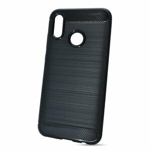 Puzdro Carbon Lux TPU Honor 20 Lite - čierne