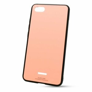 Puzdro Glass Hard TPU Xiaomi Redmi 6A - ružové