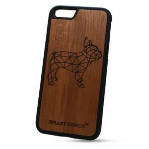 Puzdro SMARTWOODS TPU iPhone 6/6s - Frenchie