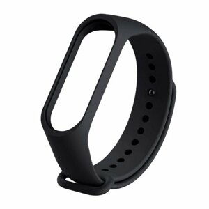 Tactical 513 Silikonový Řemínek pro Xiaomi Mi Band 3/4 Black