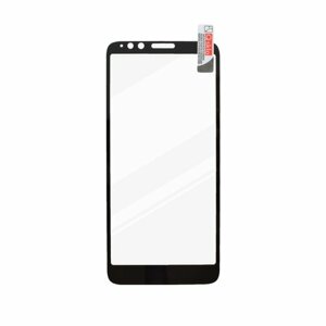 Ochranné sklo Moto E6 čierne, fullcover, 0.33 mm, Qsklo