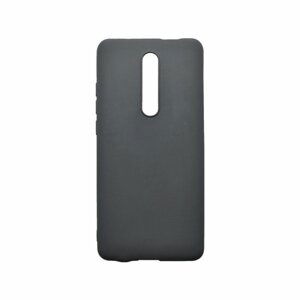Matné gumené puzdro Xiaomi Mi 9T/9T Pro čierne