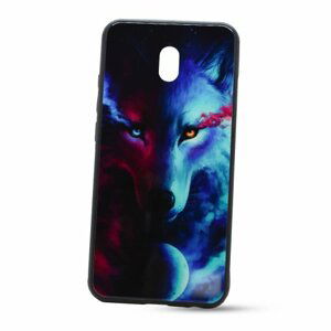 Puzdro Glass Neon TPU Xiaomi Redmi 8A - vlk