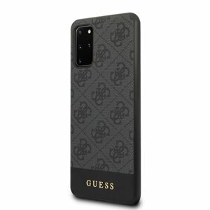 Puzdro Guess pre Samsung Galaxy S20+ GUHCS67G4GLGR silikónové, sivé