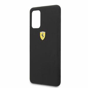 FESSIHCS67BK Ferrari SF Silikonový Kryt pro Samsung Galaxy S20+ Black