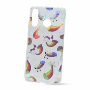 Puzdro Flexi Color TPU Huawei P30 Lite - rainbow