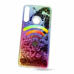 Puzdro Shimmer Design TPU Huawei P Smart Z - srdce