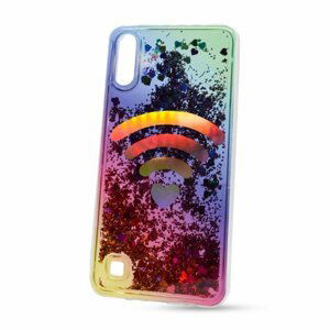 Puzdro Shimmer Design TPU Samsung Galaxy A10 A105 - srdce