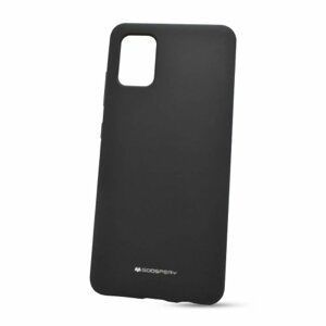 Puzdro Mercury Silicone TPU Samsung Galaxy A51 A515 - čierne