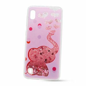 Puzdro Shimmer Design TPU Samsung Galaxy A10 A105 - slon