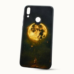 Puzdro Glass Neon TPU Huawei Y7 2019 - mesiac