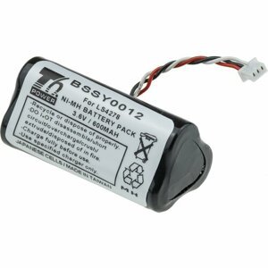 Baterie T6 power Symbol Motorola Zebra LI4278, LS4278, DS6878, 600mAh, 2,16Wh, Ni-MH