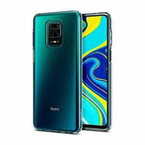 Puzdro Spigen Liquid Crystal Xiaomi Redmi Note 9 Pro - transparentné