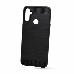 Puzdro Carbon Lux TPU Realme C3 - čierne