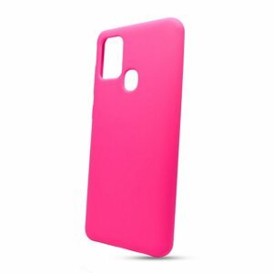 Puzdro Solid Silicone TPU Samsung Galaxy A21s A217 - neon ružové