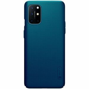 Nillkin Super Frosted Zadní Kryt pro OnePlus 8T Peacock Blue