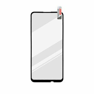 Huawei P40 Lite E čierne ochranné full glue sklo, Q sklo