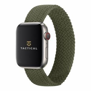 Tactical 776 Pletený Převlékací Řemínek pro iWatch 1/2/3/4/5/6/SE 42/44mm vel. M Green