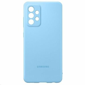 EF-PA525TLE Samsung Silikonový Kryt pro Galaxy A52 Blue