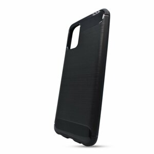 Puzdro Carbon Lux TPU Samsung Galaxy A02s A025 - čierne