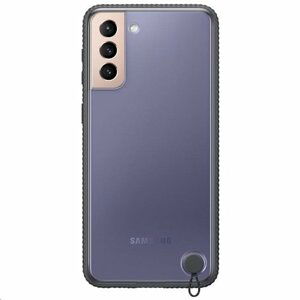 EF-GG996CBE Samsung Clear Protective Kryt pro Galaxy S21+ Black