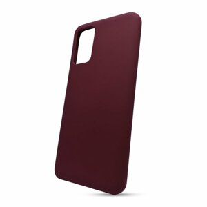 Puzdro Liquid Lite TPU Poco M3 - červené (vínové)