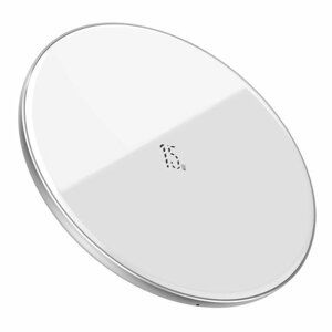 Baseus WXJK-B02 Simple Bezdrátová Nabíječka 15W White