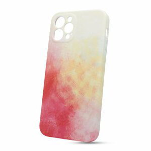 Puzdro Forcell Pop TPU iPhone 12 Pro - červeno-biele