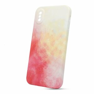 Puzdro Forcell Pop TPU iPhone X/XS - červeno-biele