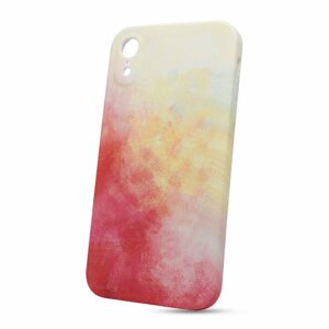 Puzdro Forcell Pop TPU iPhone XR - červeno-biele