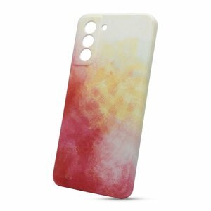 Puzdro Forcell Pop TPU Samsung Galaxy S21+ G996 - červeno-biele