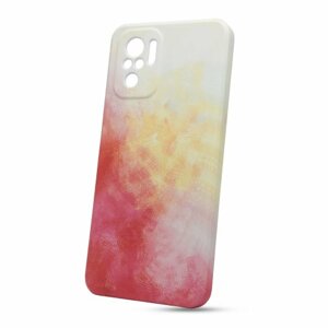 Puzdro Forcell Pop TPU Xiaomi Redmi Note 10/10S- červeno-biele