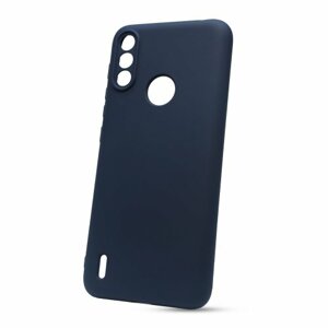 Puzdro Liquid Lite TPU Motorola E7 Power - tmavo modré