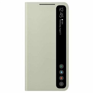 EF-ZG990CME Samsung Clear View Cover pro Galaxy S21 FE Olive Green