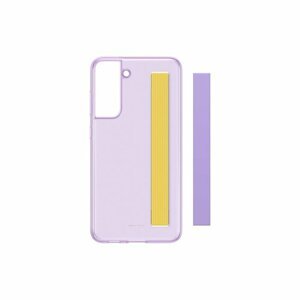 EF-XG990CVE Samsung Clear Strap Kryt pro Galaxy S21 FE Lavender