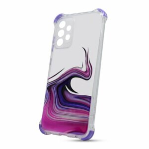 Puzdro Water TPU Samsung Galaxy A52 A525 vzor 1 - červené