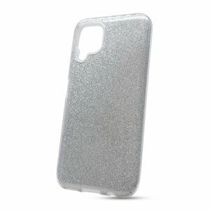 Puzdro Shimmer 3v1 TPU Huawei P40 Lite - strieborné