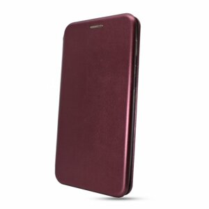 Puzdro Elegance Book Xiaomi Redmi 9T - červené (vínové)