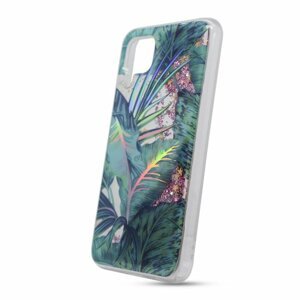 Puzdro Shimmer Design TPU Huawei P40 Lite - zelené