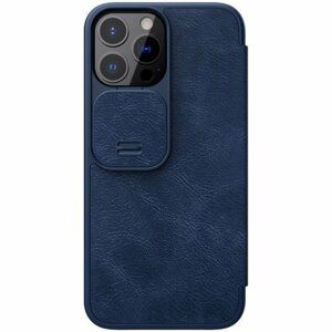 Nillkin Qin Book PRO Pouzdro pro iPhone 13 Pro Blue