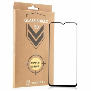 Tactical Glass Shield 5D sklo pro Realme C21 Black