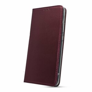 Puzdro Smart Book Xiaomi Redmi 9A/9AT - červené (vínové)