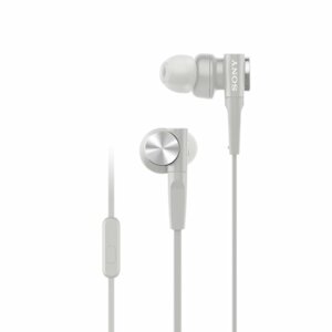 SONY sluchátka MDR-XB55AP, bílá