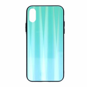 Puzdro Aurora TPU iPhone X/XS - Mentolové