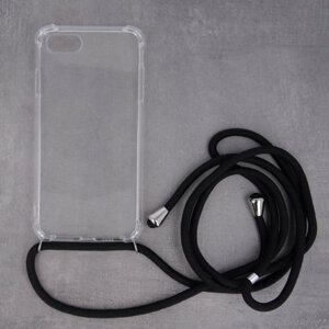 Puzdro Strap TPU IPhone 7/8/SE 2020/SE 2022 - Čierne