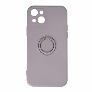 Puzdro Finger TPU iPhone 13 Mini  - Svetlo Sivé