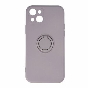 Puzdro Finger TPU iPhone 13  - Svetlo Sivé