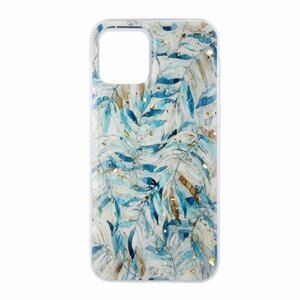 Puzdro Glam TPU for iPhone 13 Pro  - Lístie